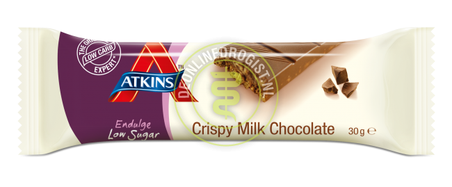 Atkins Endulge Crispy Melk Chocolade Reep